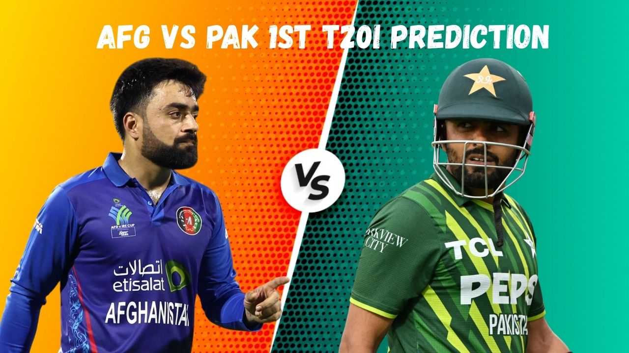 AFG vs PAK 1st T20I Prediction