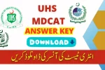 UHS MDCAT 2025 Answer Key PDF Released