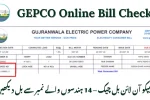 GEPCO Online Bill Check