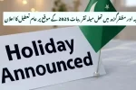 Public Holiday Declared in Layyah & Muzaffargarh