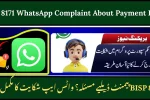 BISP 8171 WhatsApp Complaint About Payment Delay