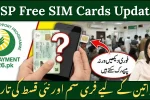 BISP Free SIM Cards Update